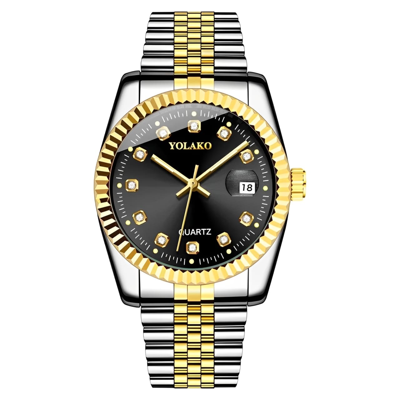 Relógio Masculino Yolako AM87115 Executive Steel Quartz