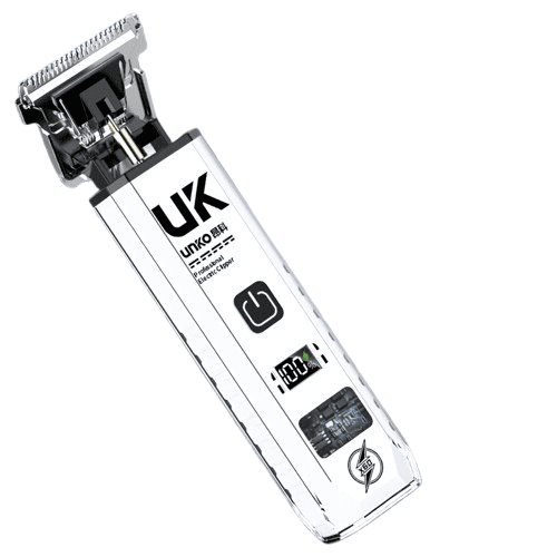 Máquina de Cortar Cabelo Profissional UNKO Recarregável