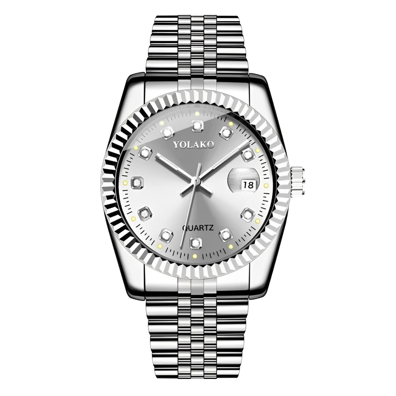 Relógio Masculino Yolako AM87115 Executive Steel Quartz