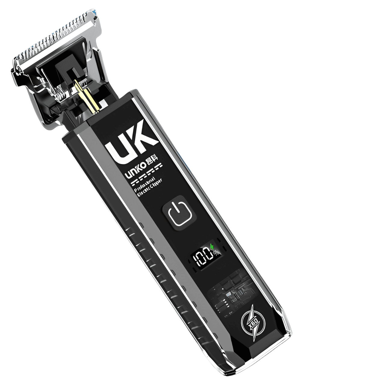 Máquina de Cortar Cabelo Profissional UNKO Recarregável