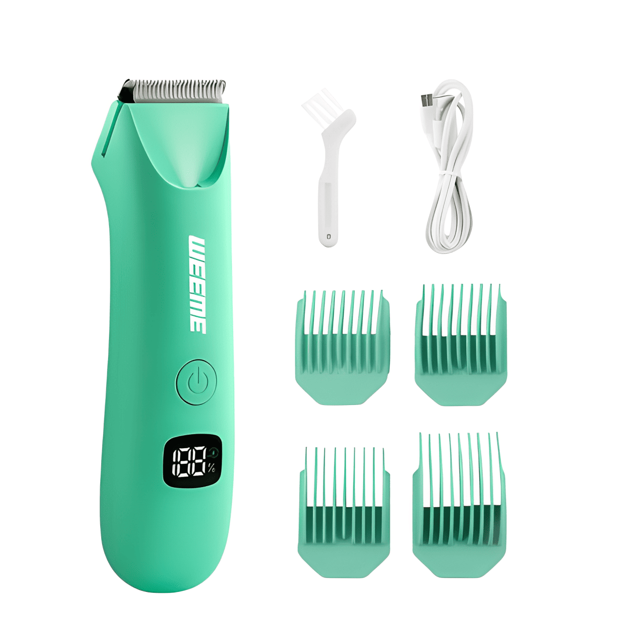 Removedor de Pelos Recarregável WEEME – Depilador Portátil USB