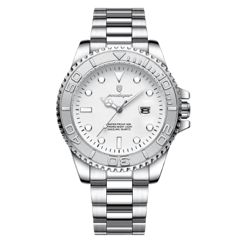 Relógio Masculino POEDAGAR 680S Quartz Luxo com Calendário e Resistência à Água