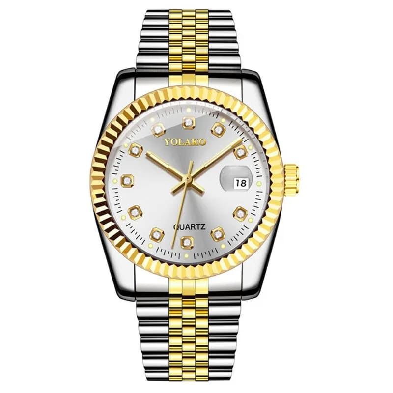 Relógio Masculino Yolako AM87115 Executive Steel Quartz